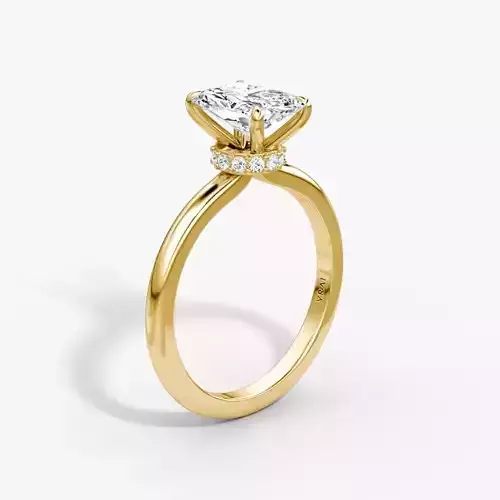 Halo Oval Engagement Ring  02
