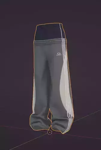 balenciaga pants game ready model