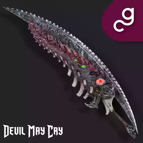 Sparda Sword Devil May Cry 3D print model