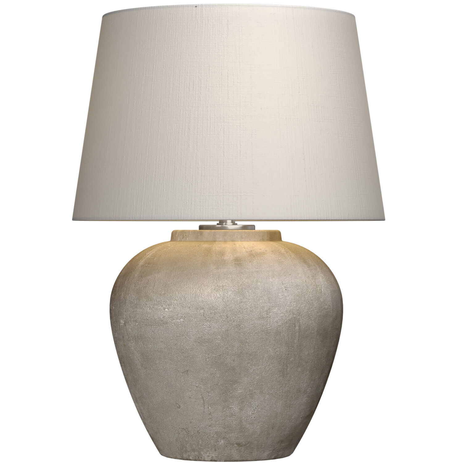 Rustic Nightstand bedside Provence Country European  Table Lamp 3D model_1