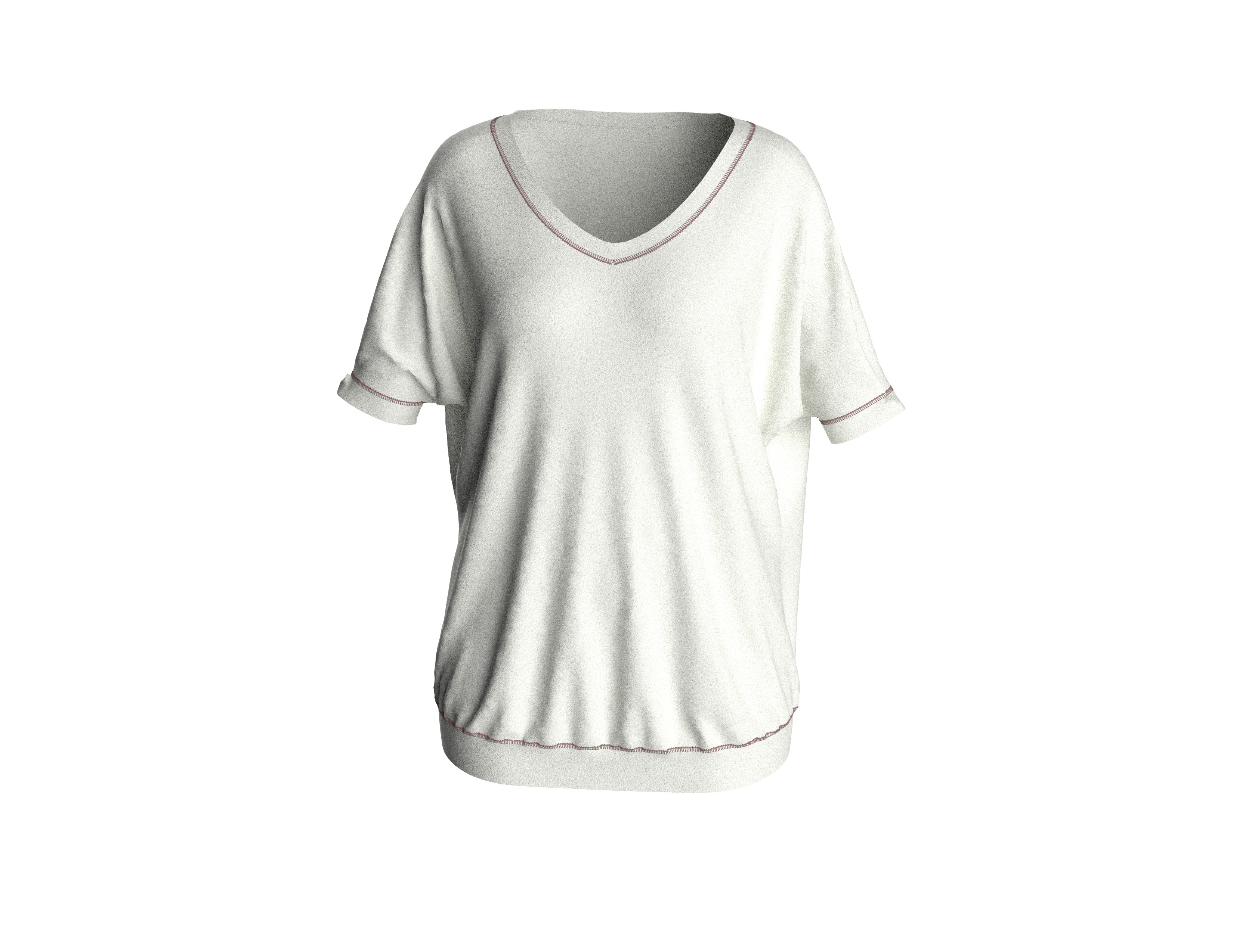 73 t-shirt for women 3D print model_4