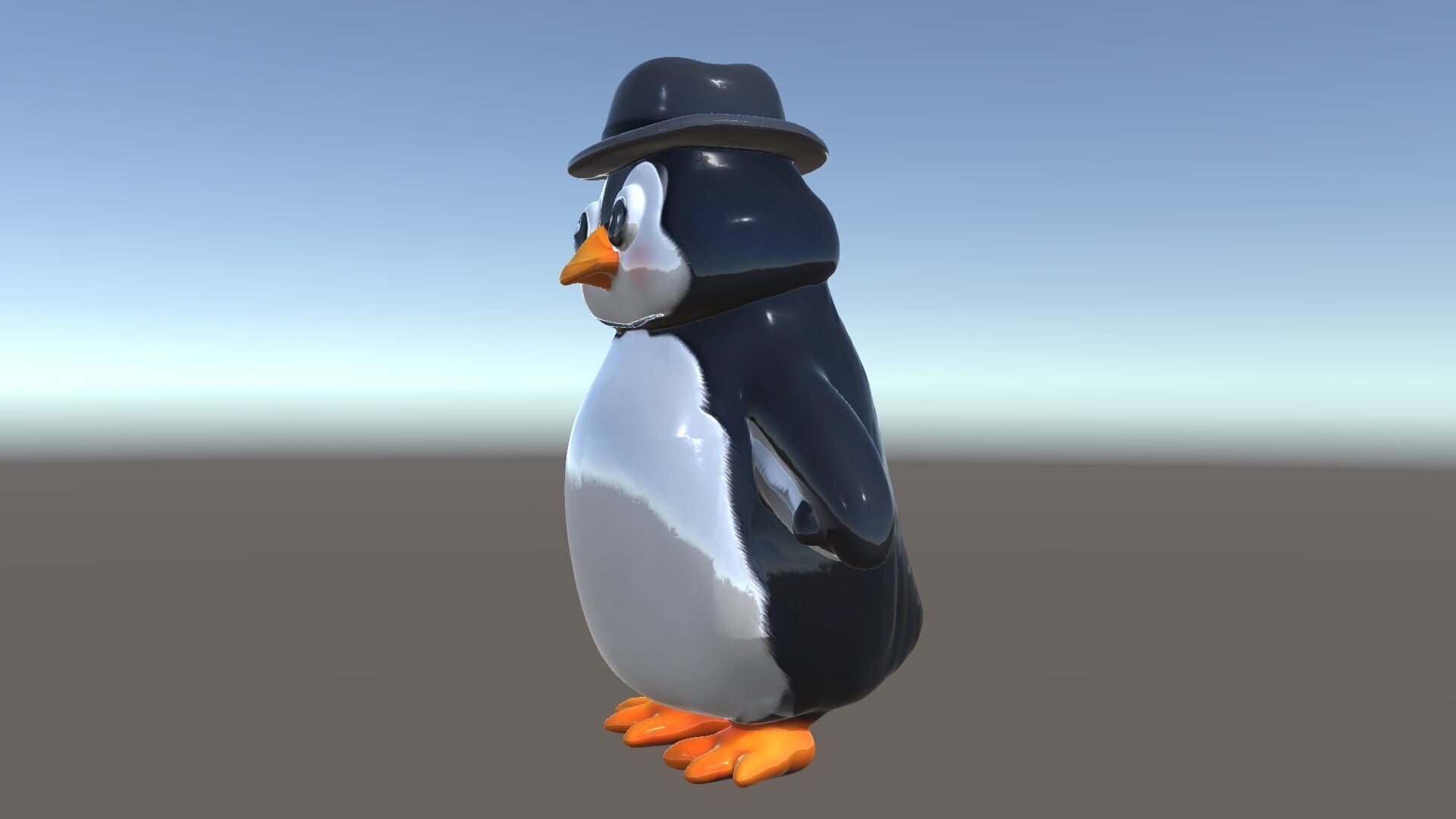 Charming Penguin Character Model Pack Low-poly 3D model_5