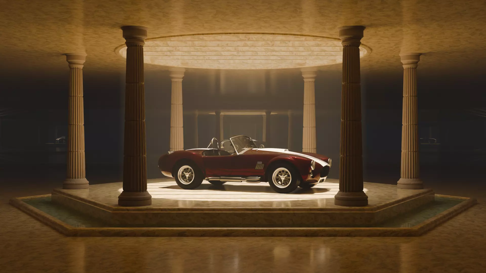 Roman Palace 3D model_0