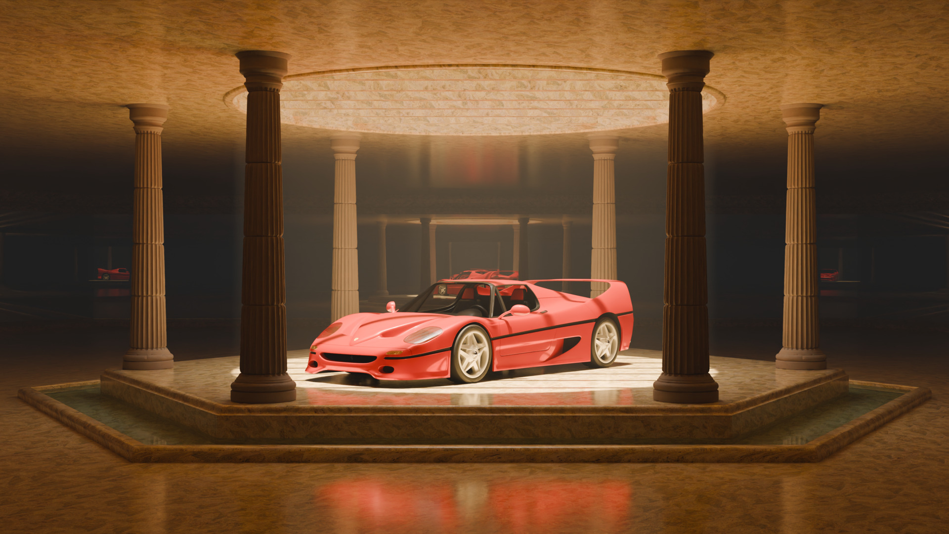 Roman Palace 3D model_1