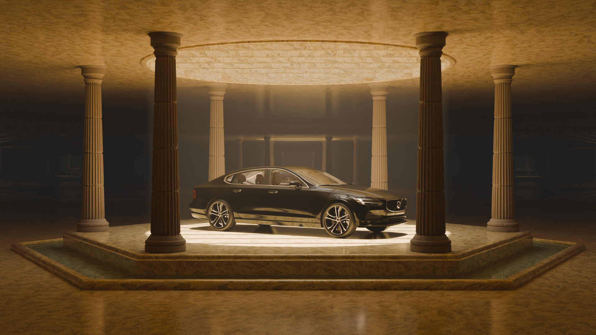 Roman Palace 3D model_2