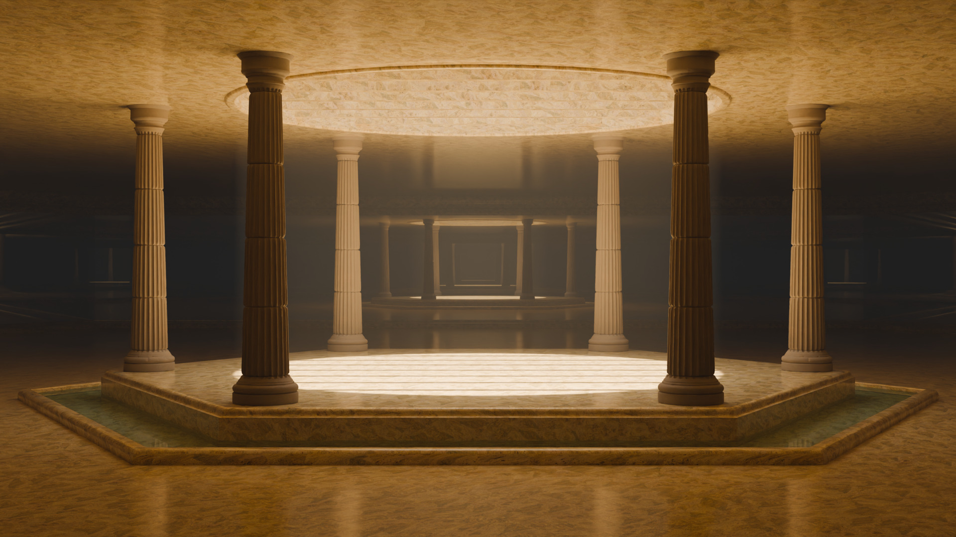 Roman Palace 3D model_3