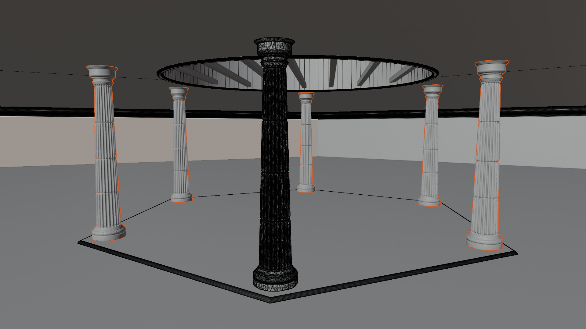 Roman Palace 3D model_5