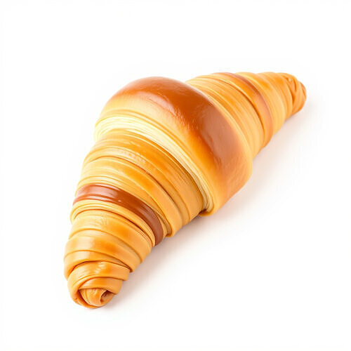 Croissant Model Pack for D Rendering and Game Design Low-poly 3D model 4