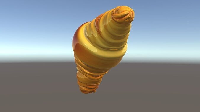 Croissant Model Pack for D Rendering and Game Design Low-poly 3D model 5