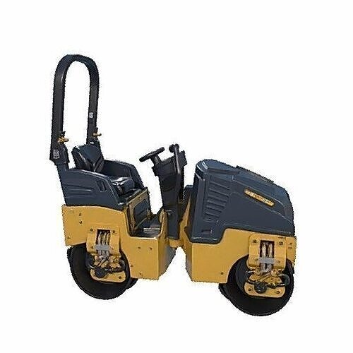 Road Roller 3D model 3