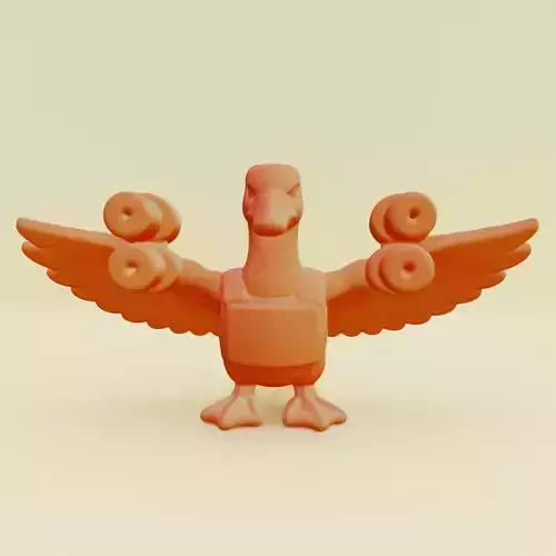 Bombombini Gusini Italian brainrot Printable 3D print model