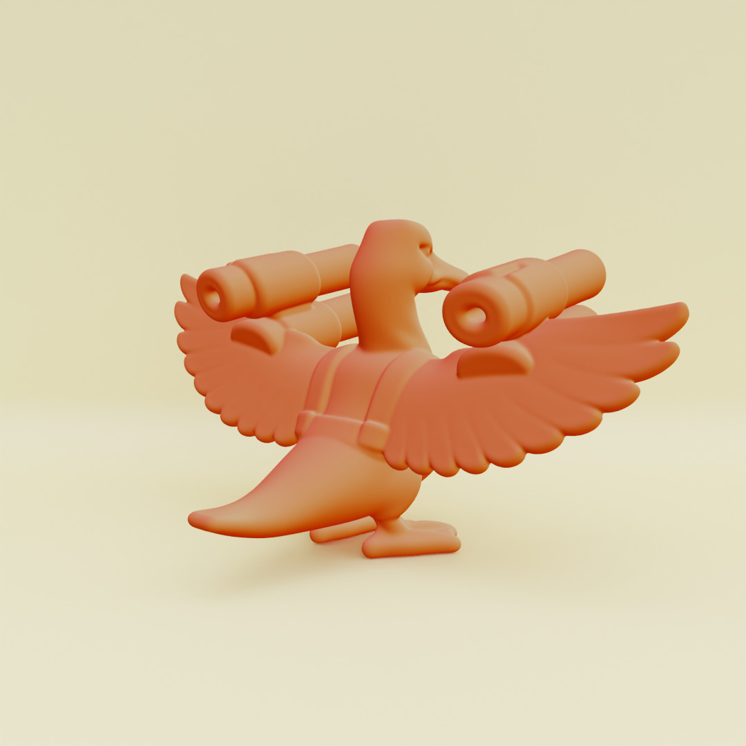 Bombombini Gusini Italian brainrot Printable 3D print model_5