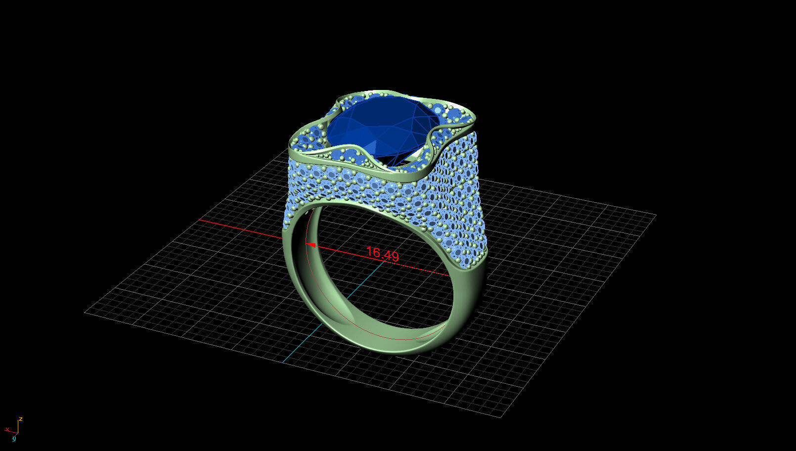 Ring 5378 3D print model_7