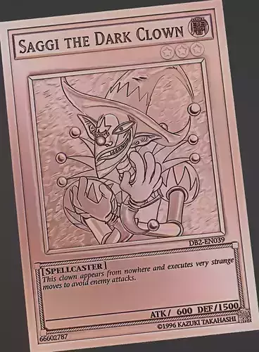 Saggi the Dark Clown - yu-gi-oh