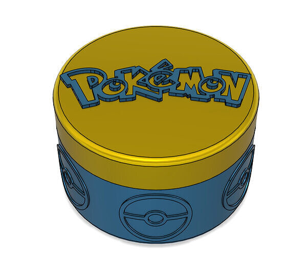 Pokemon Box 3D print model