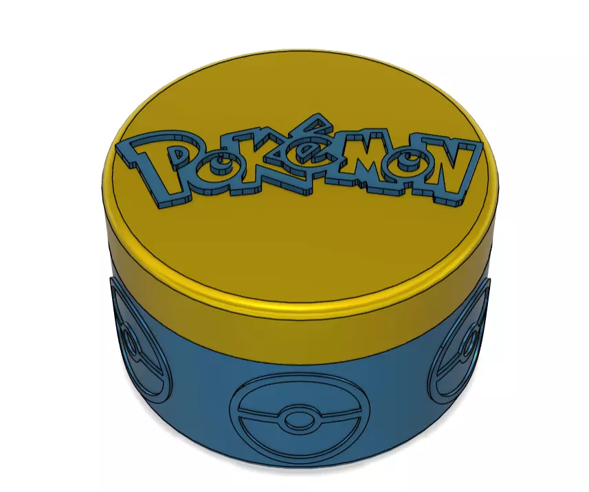 Pokemon Box 3D print model