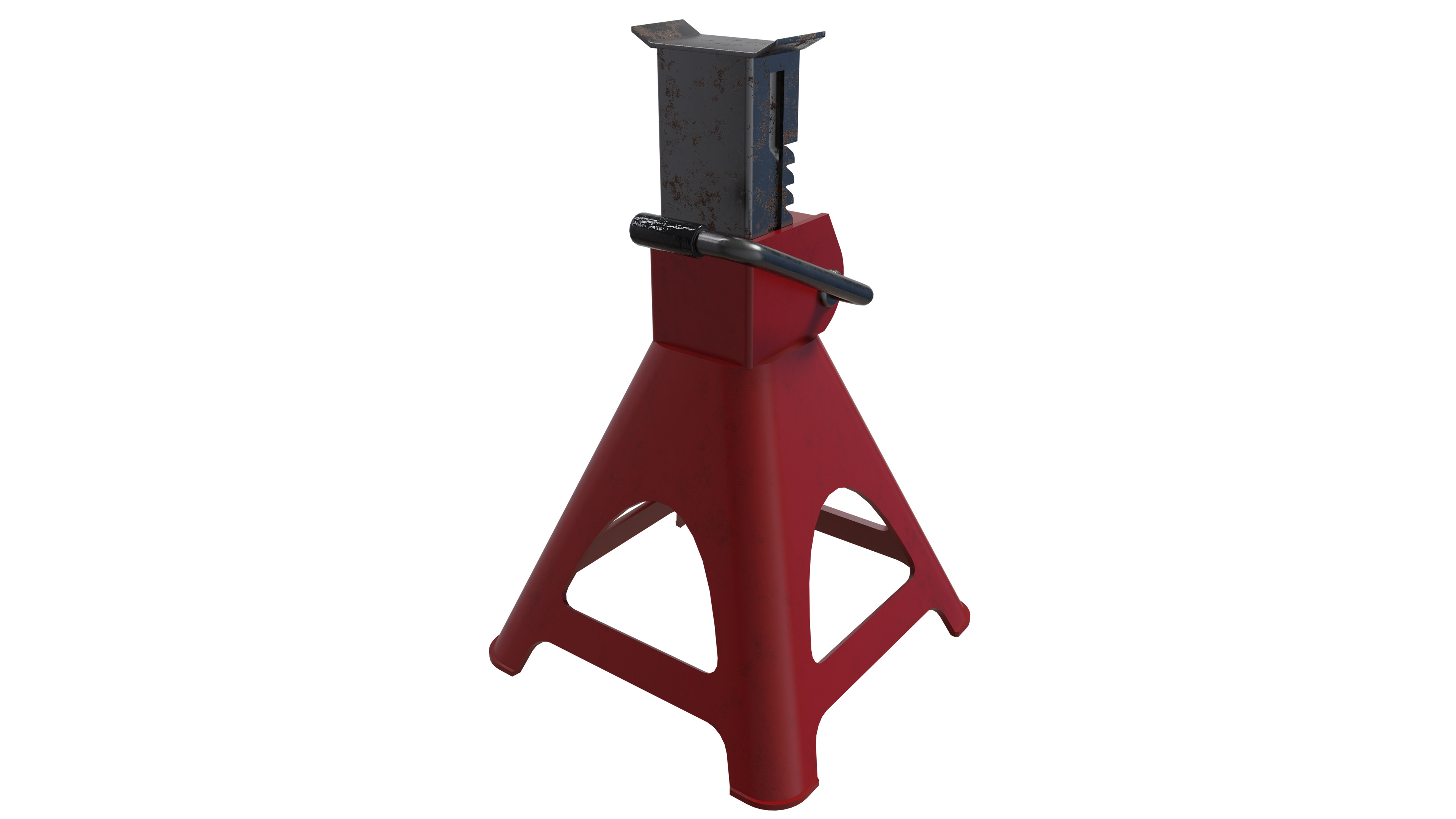 Car Service Equipment Pack Low-poly 3D model_10