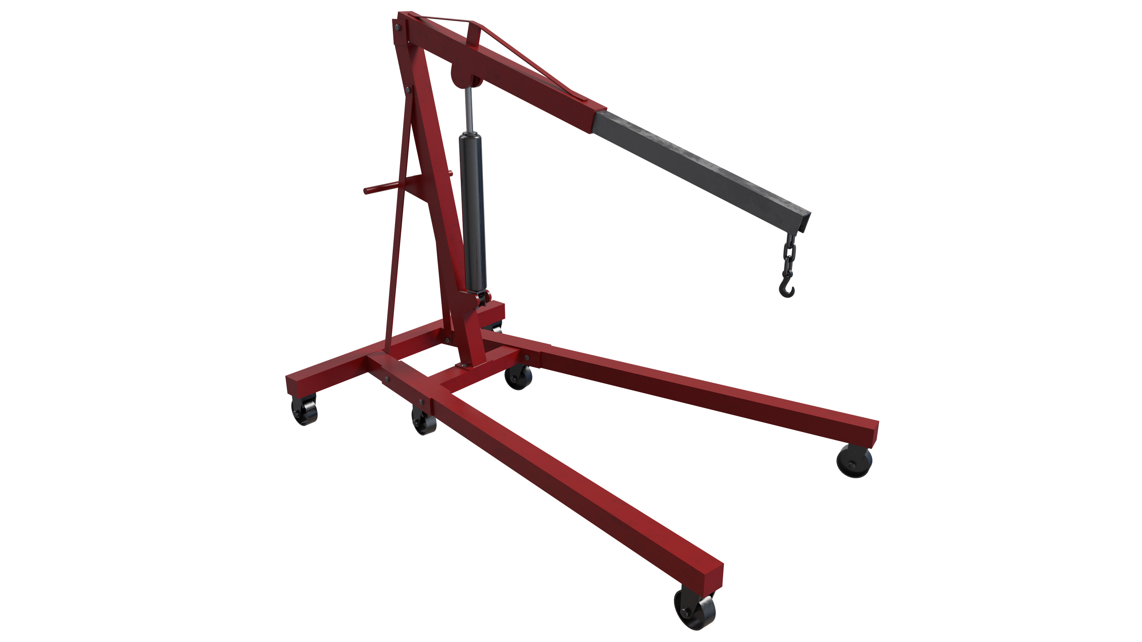 Car Service Equipment Pack Low-poly 3D model_9