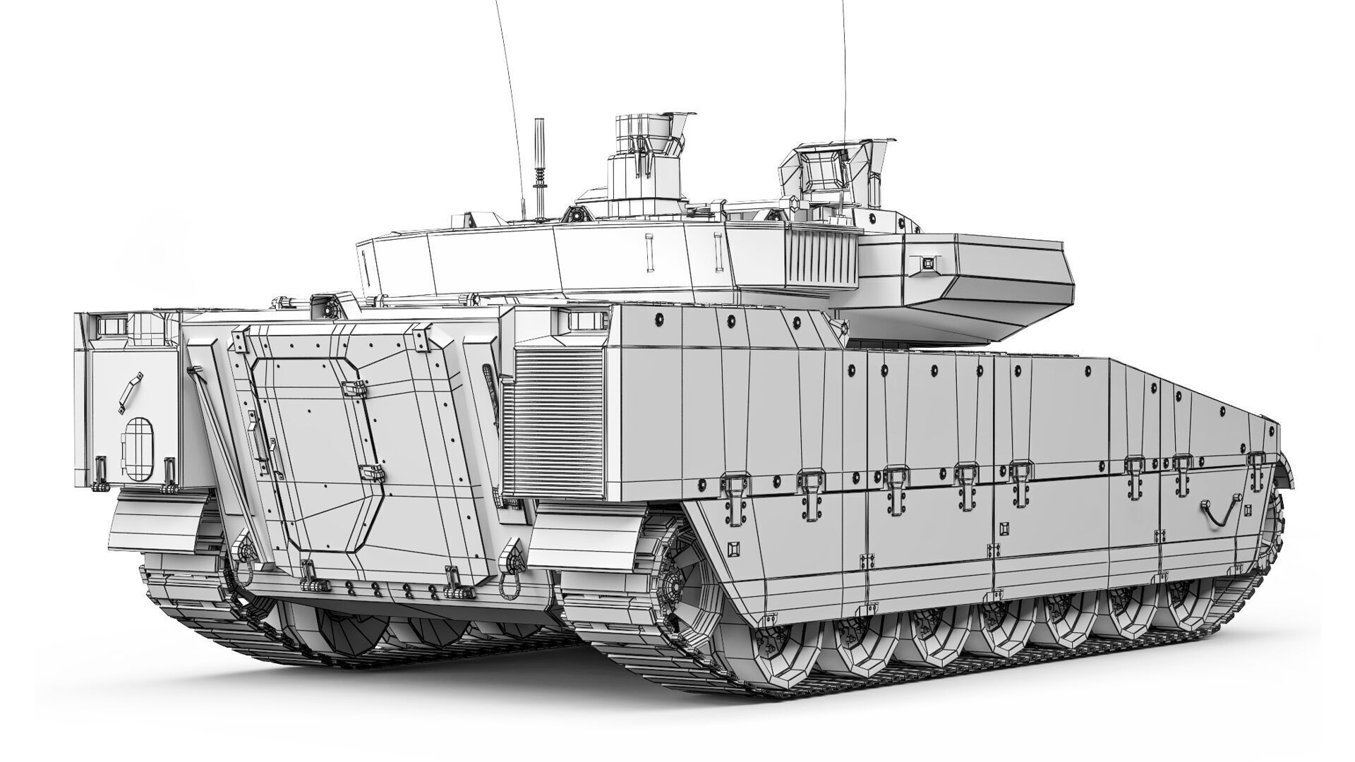 BMP CV90 2022 3D model_9