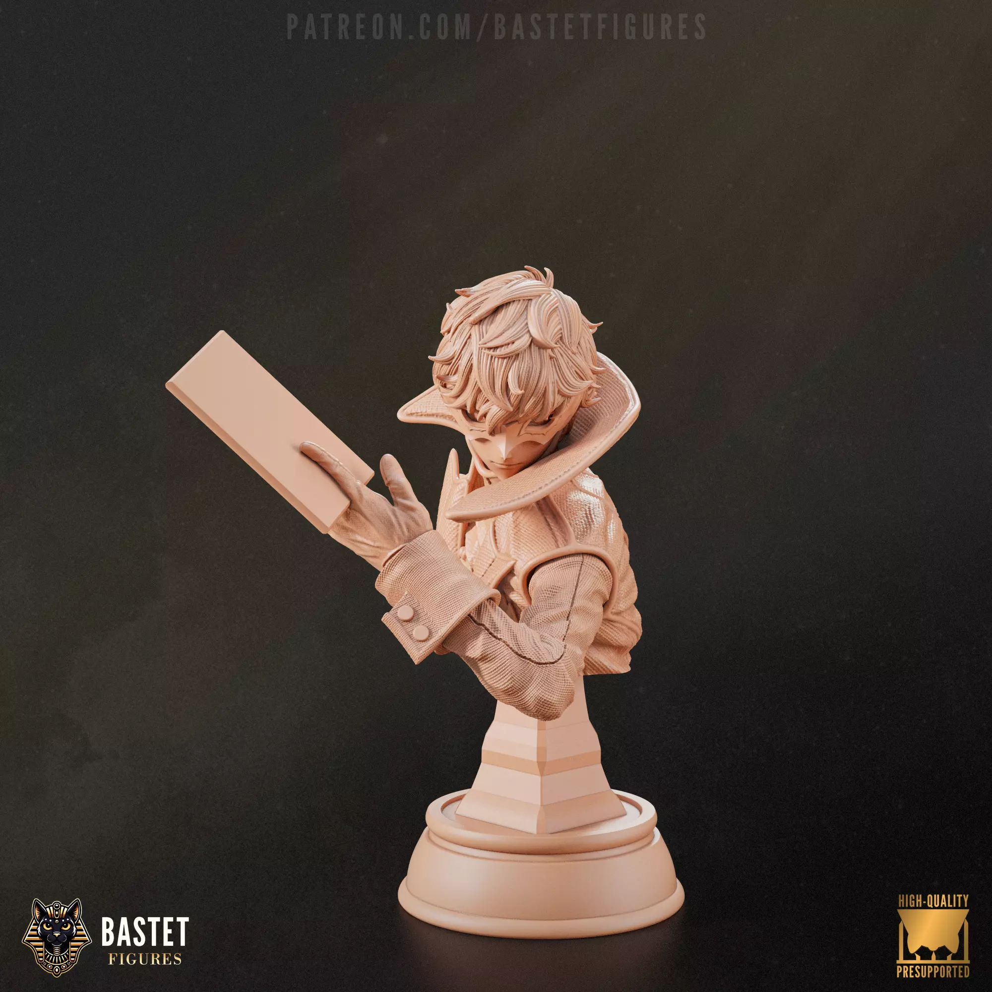 Joker Bust I Persona 5 3D print model_0