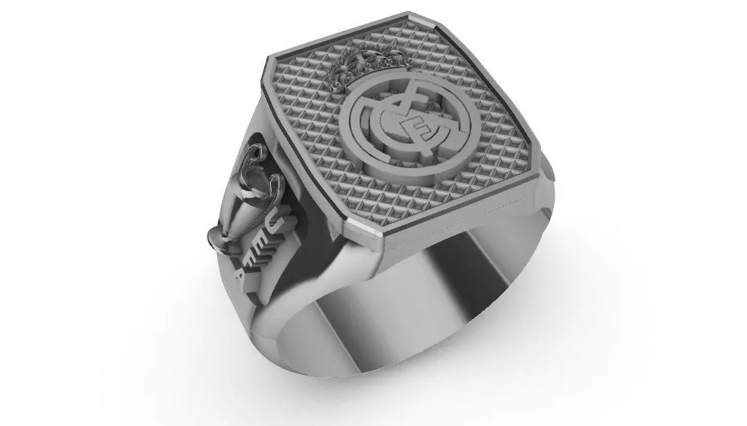 REAL MADRID CR7 RING 3D print model