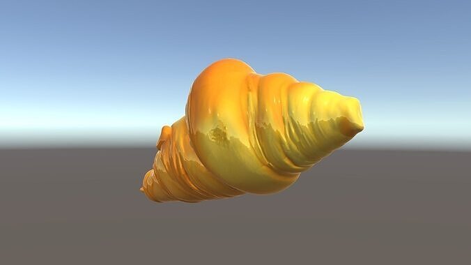 Delicious Croissant D Model Pack for Culinary Scenes Low-poly 3D model 5