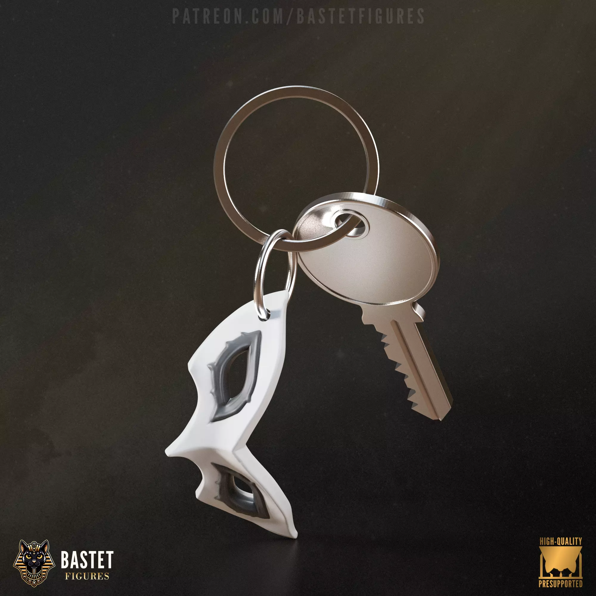 Joker Keychain I Persona 5 3D print model