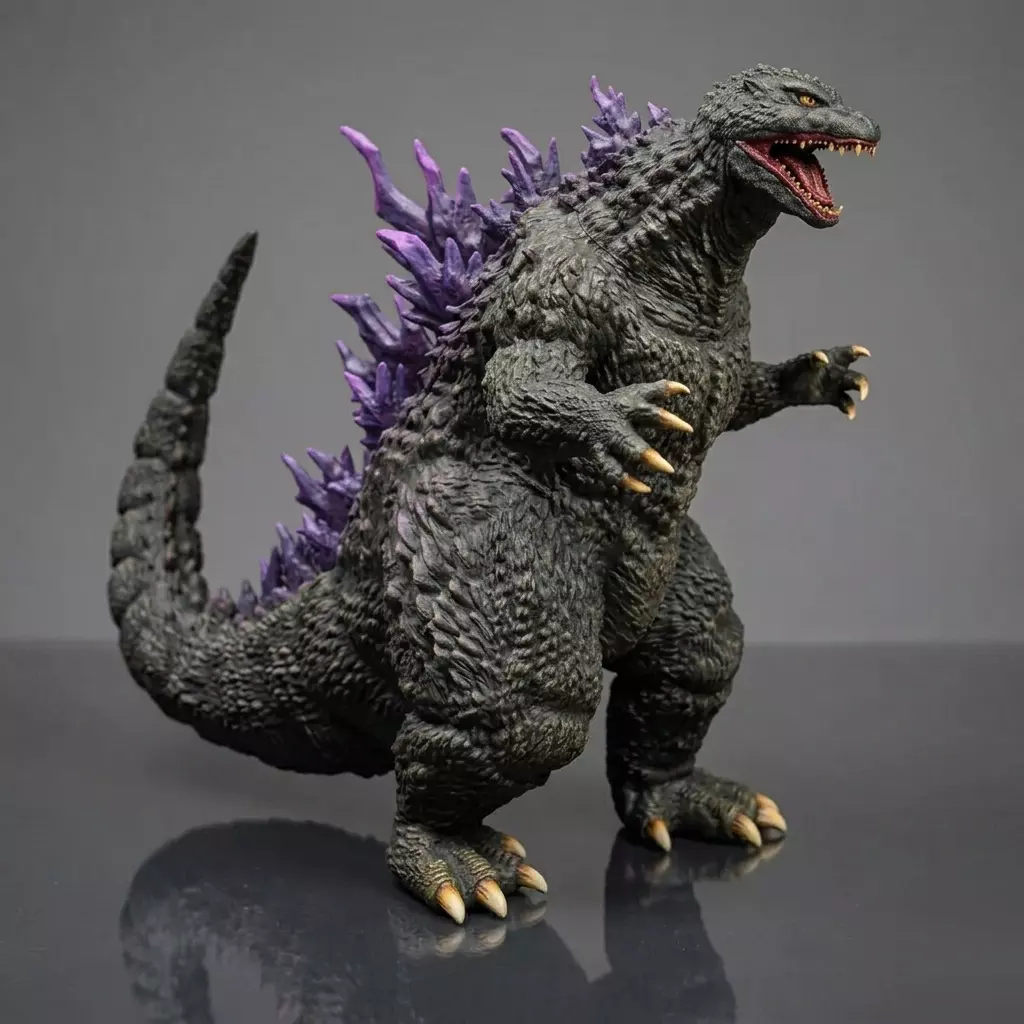 Godzilla 2000 3 pieces 3d print 3D print model