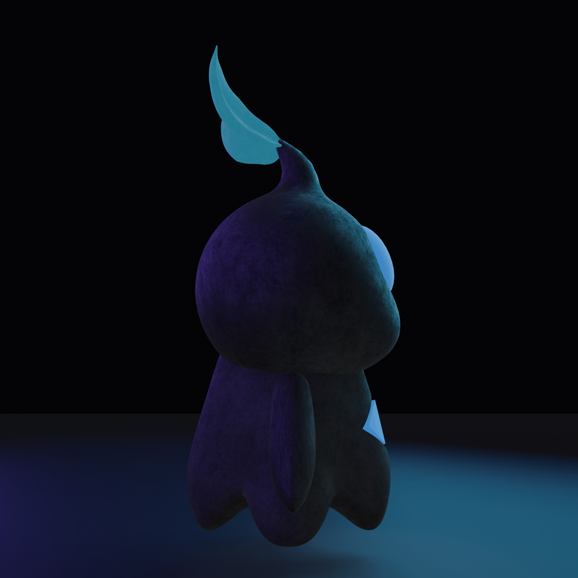 Void Sprout Low-poly 3D model_6