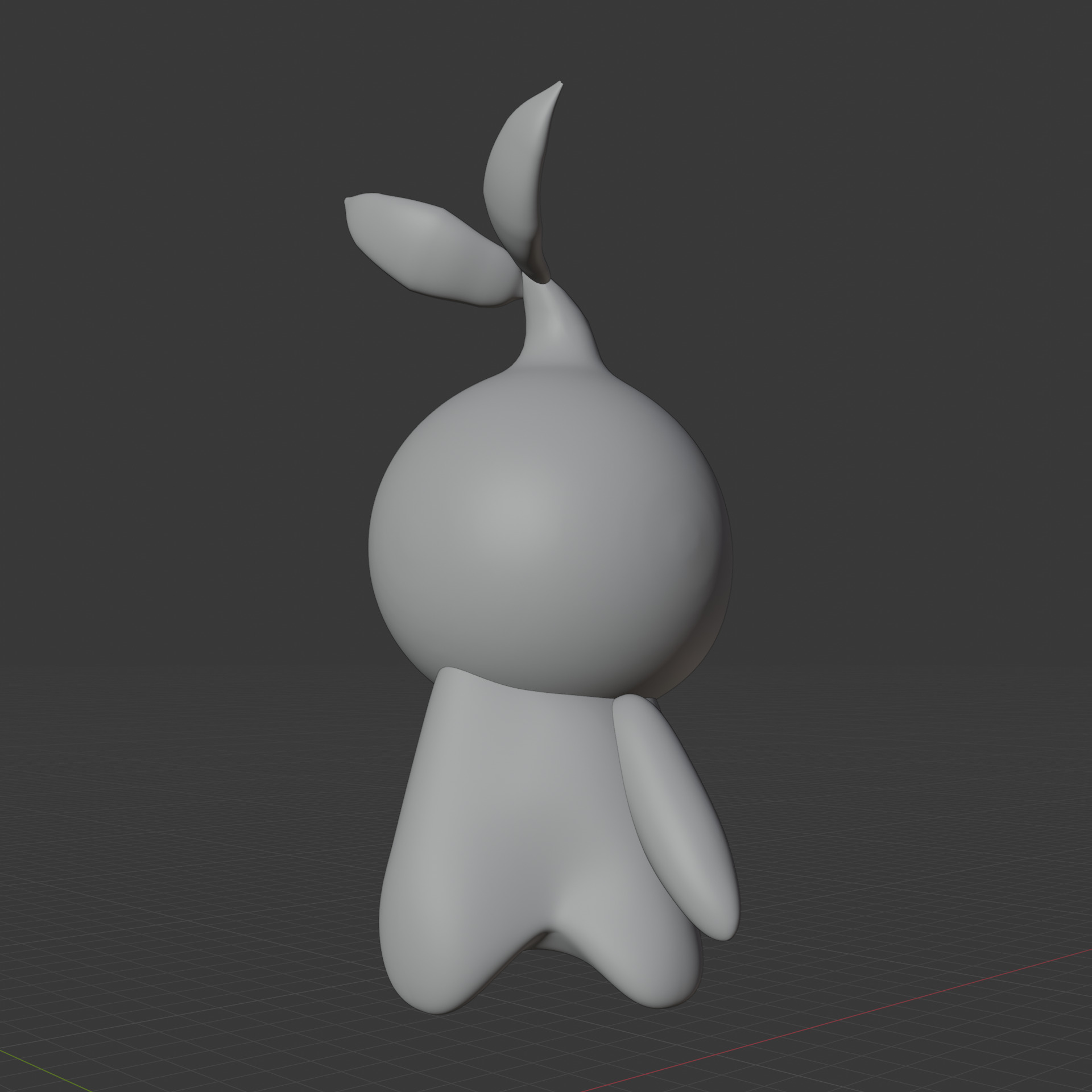 Void Sprout Low-poly 3D model_5