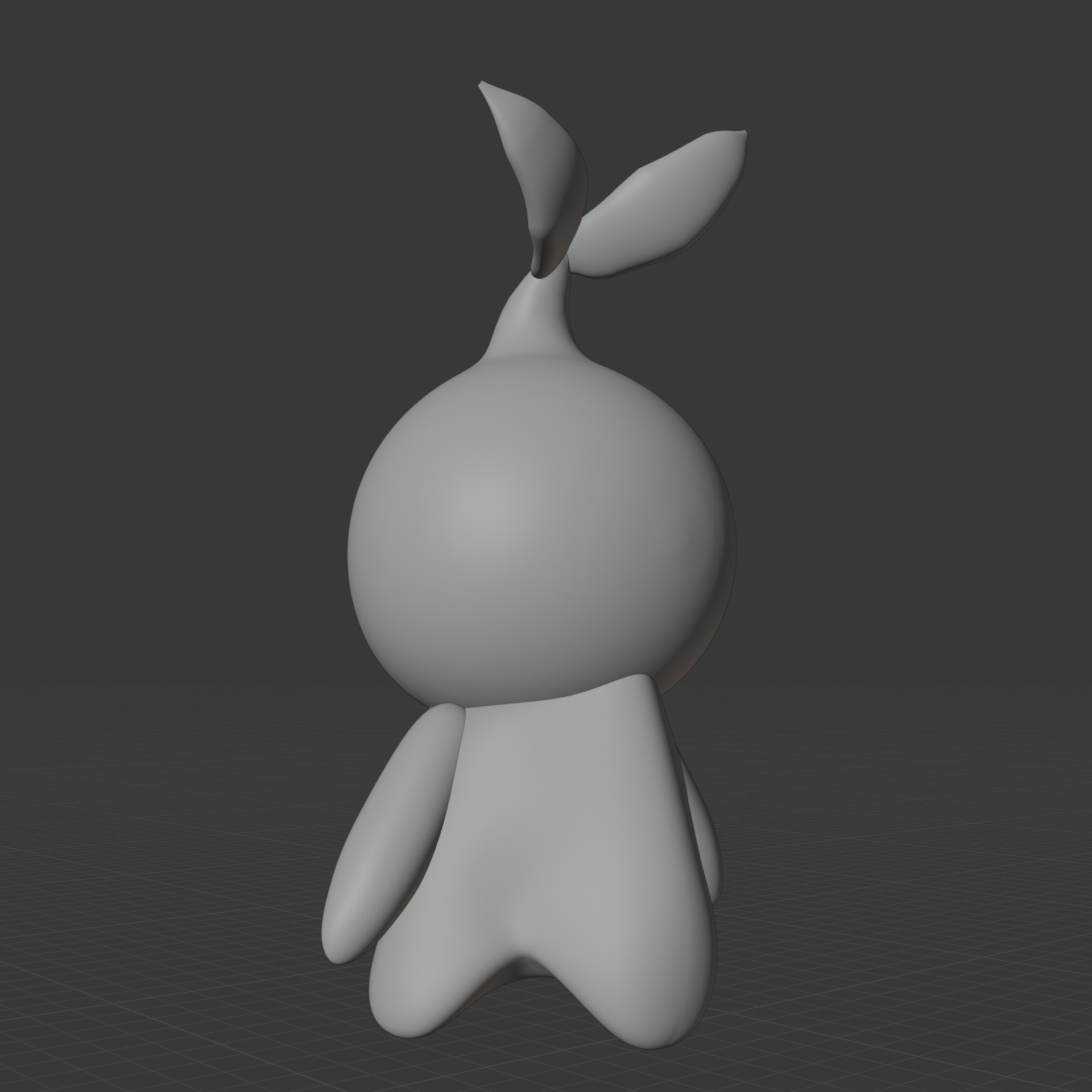 Void Sprout Low-poly 3D model_1