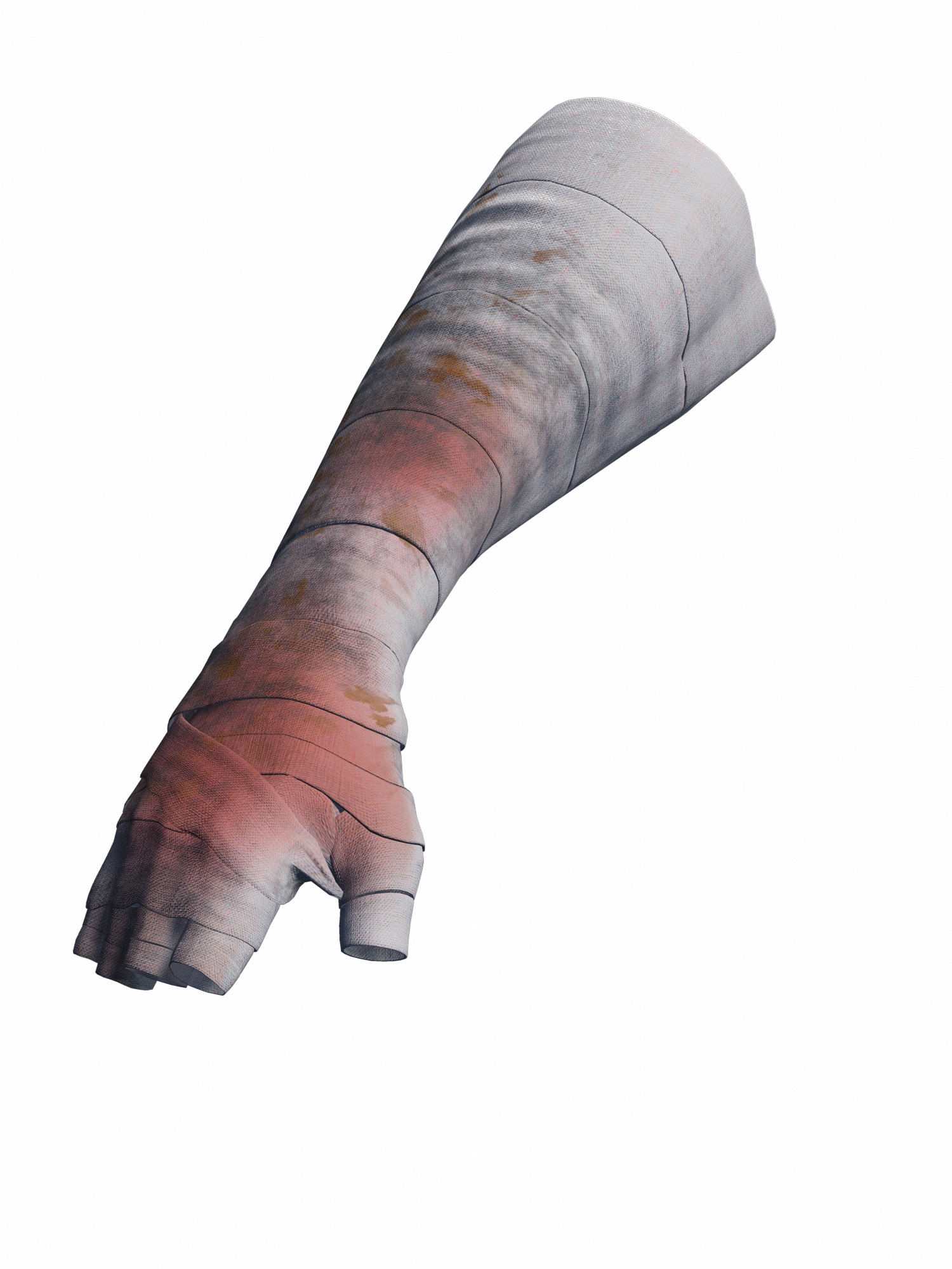 Realistic Male Fighter Battle-Ready Brawler with PBR Textures Low-poly 3D model_24