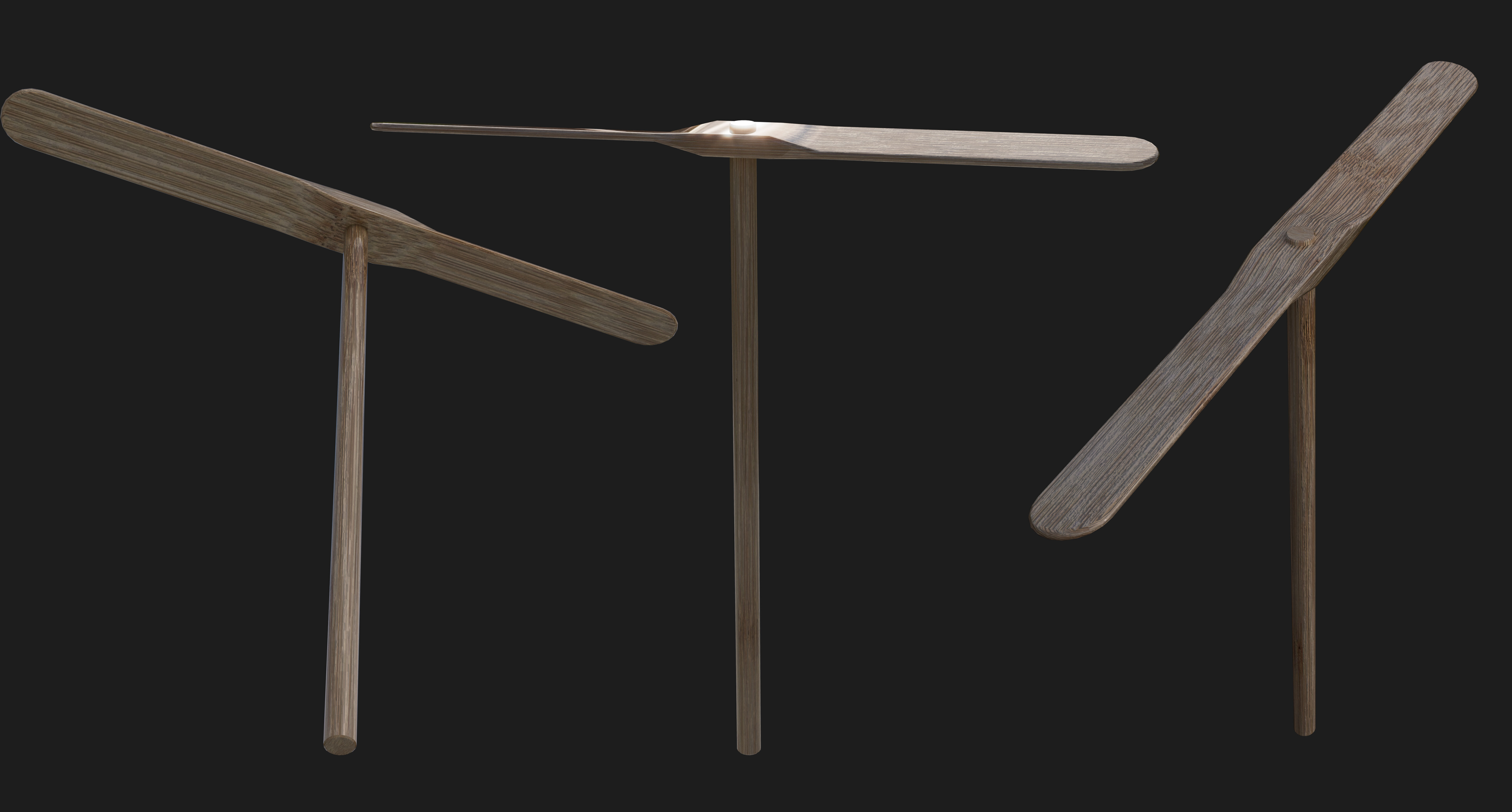 Bamboo Dragonfly 3D model_2