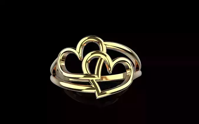 Heart ring model 1199
