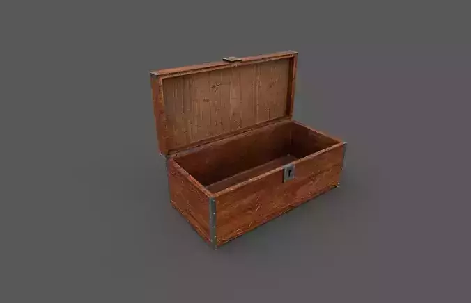 Chest-Storage Box 3D Model