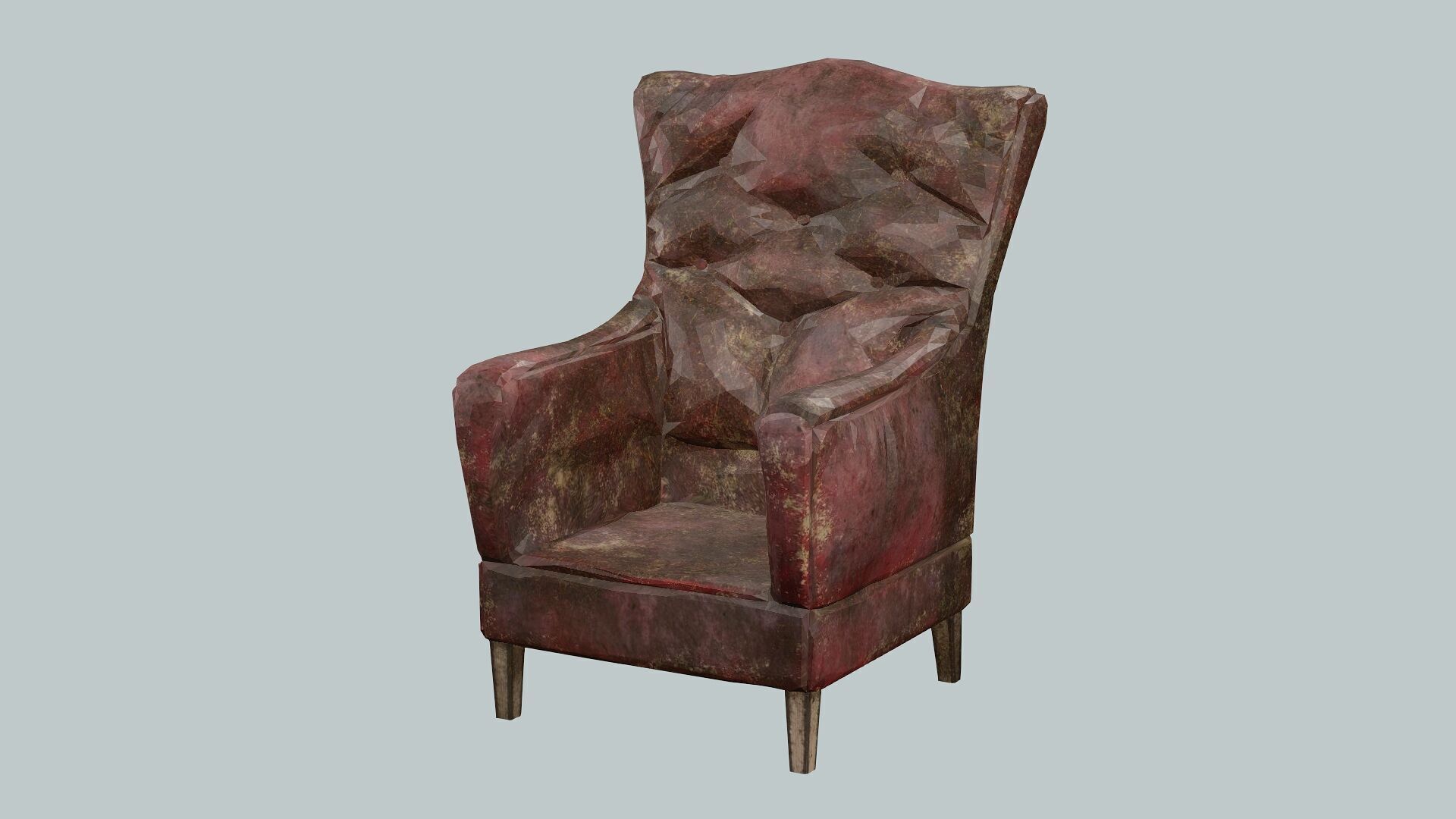 Debris Groundfill Junk XX1 Trash Game Ready Low-Poly 3D Model Low-poly 3D model_9