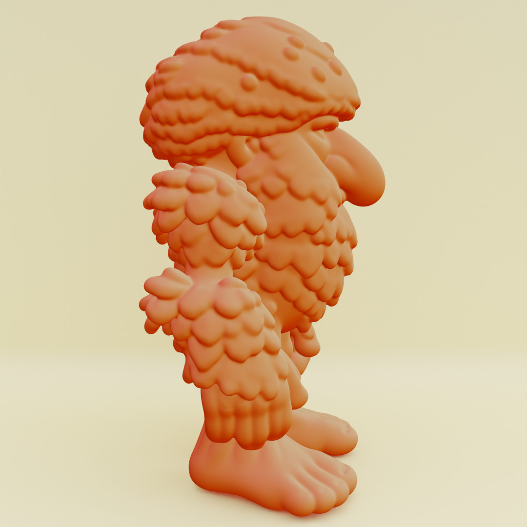 Brr Brr Patapim Italian brainrot Printable 3D print model_16