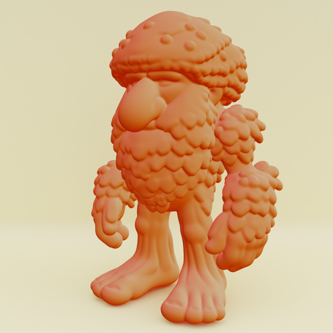 Brr Brr Patapim Italian brainrot Printable 3D print model_3