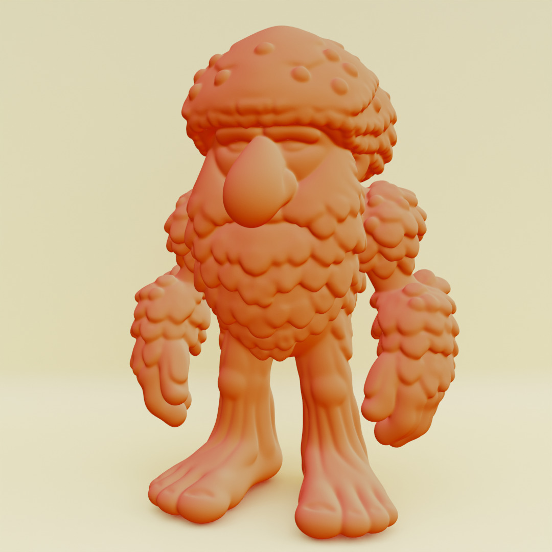 Brr Brr Patapim Italian brainrot Printable 3D print model_1
