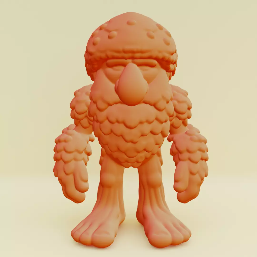 Brr Brr Patapim Italian brainrot Printable 3D print model_0