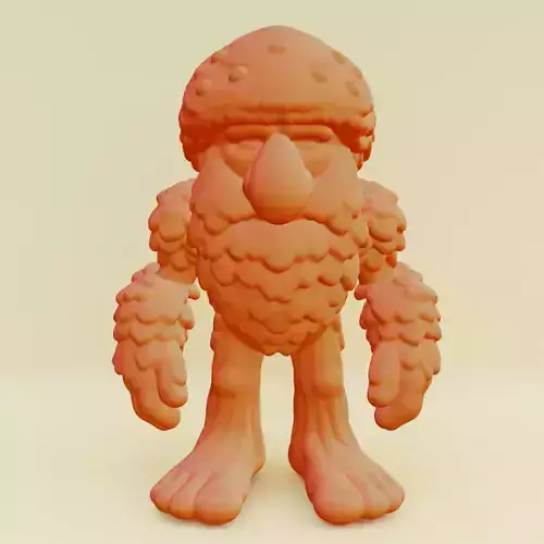 Brr Brr Patapim Italian brainrot Printable 3D print model