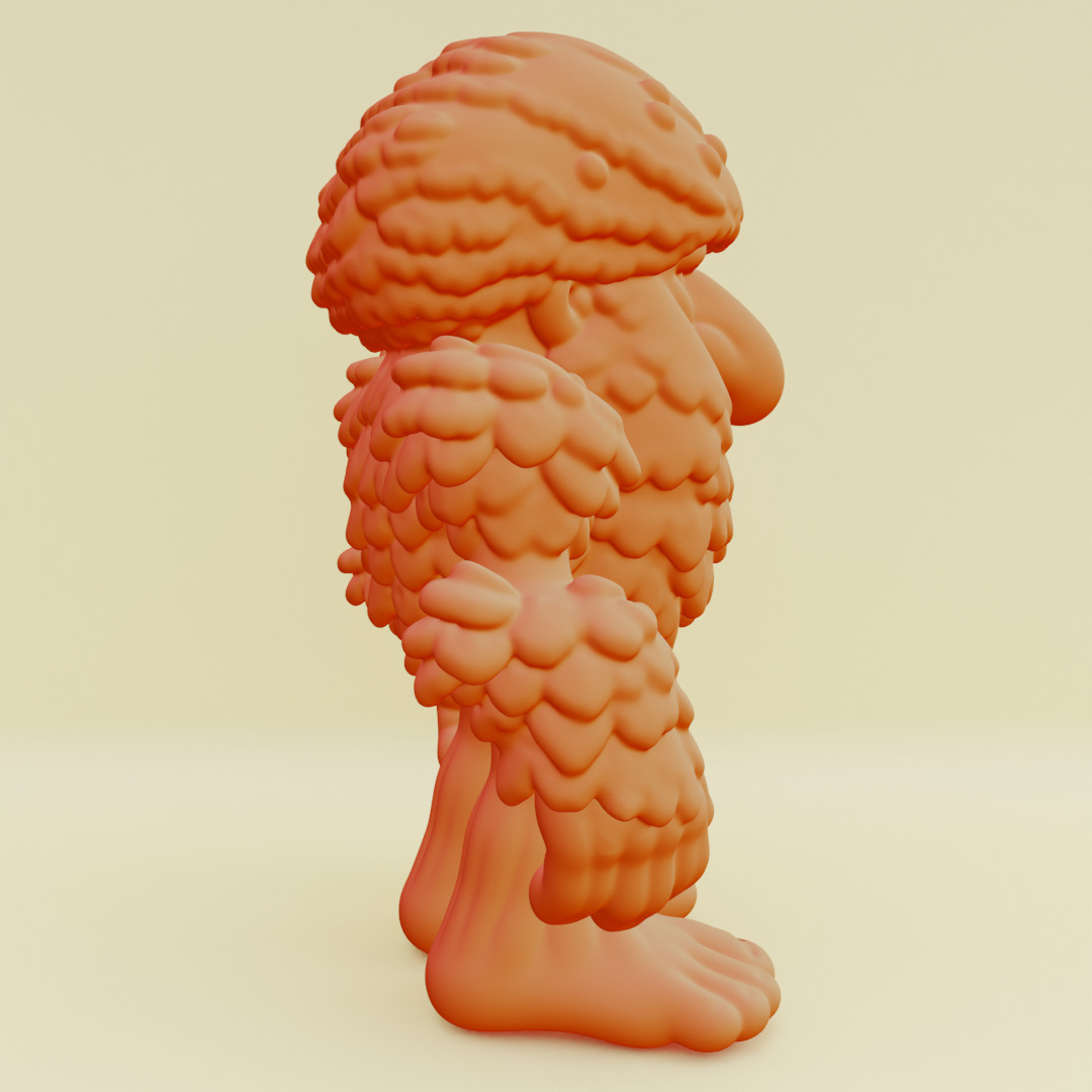 Brr Brr Patapim Italian brainrot Printable 3D print model_15