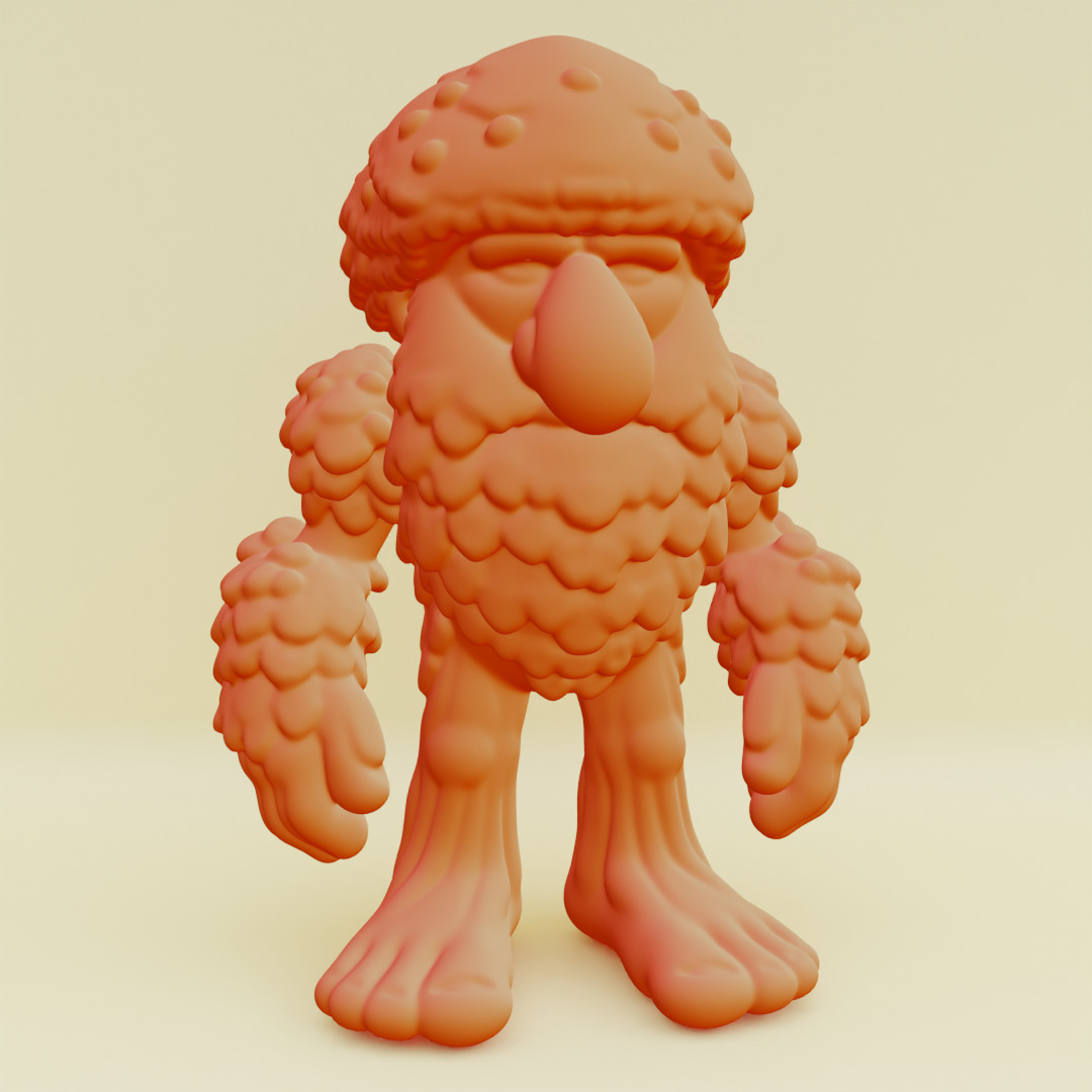 Brr Brr Patapim Italian brainrot Printable 3D print model_2