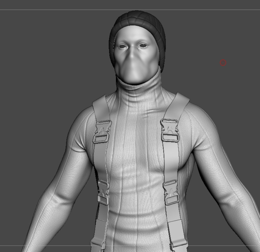 Muse Daredevil Villain 3D print model_11