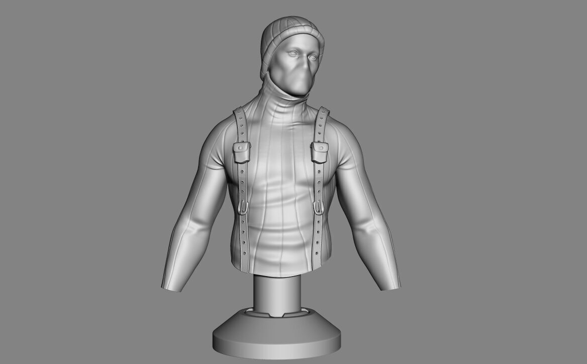 Muse Daredevil Villain 3D print model_1