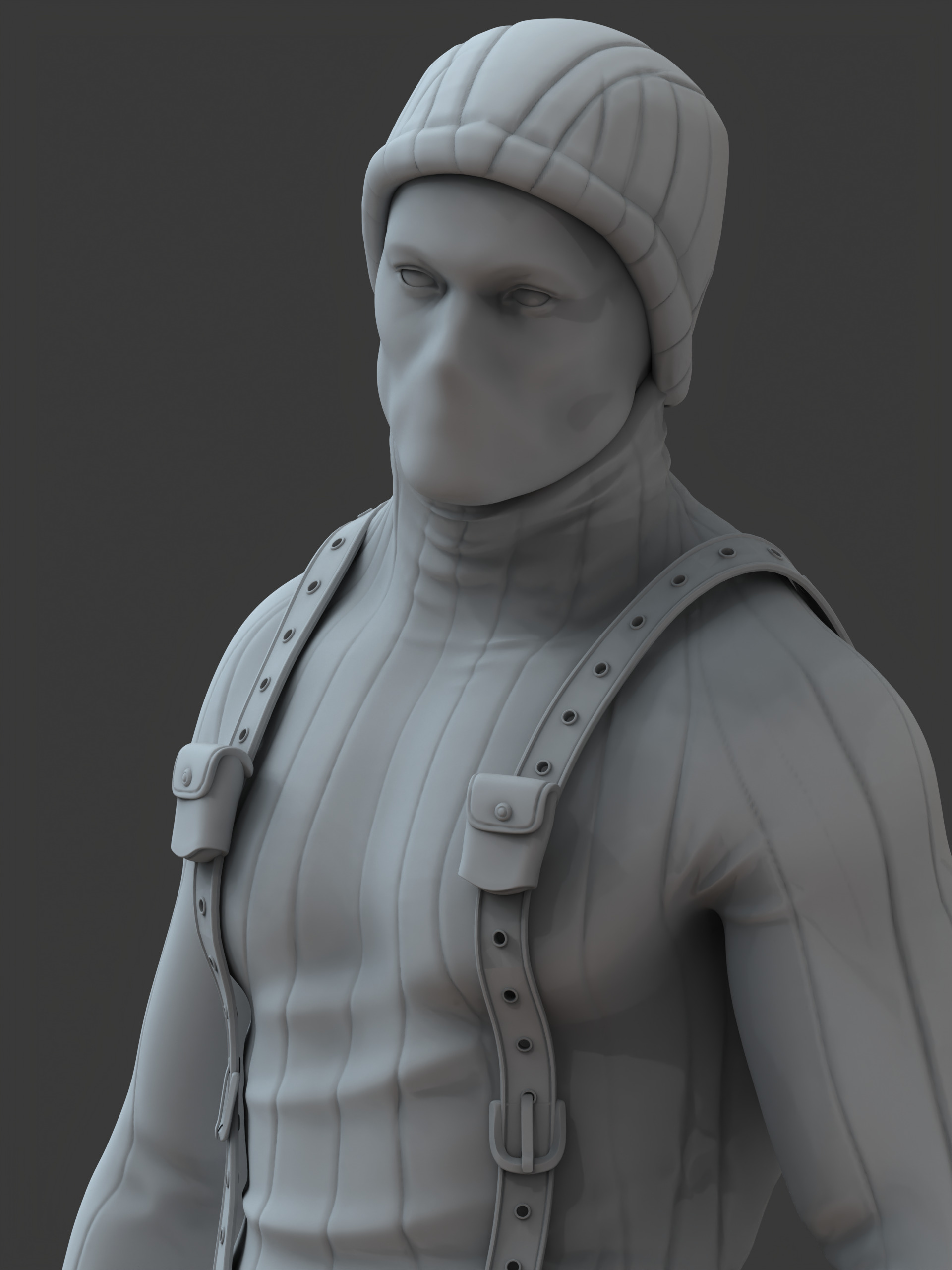 Muse Daredevil Villain 3D print model_4
