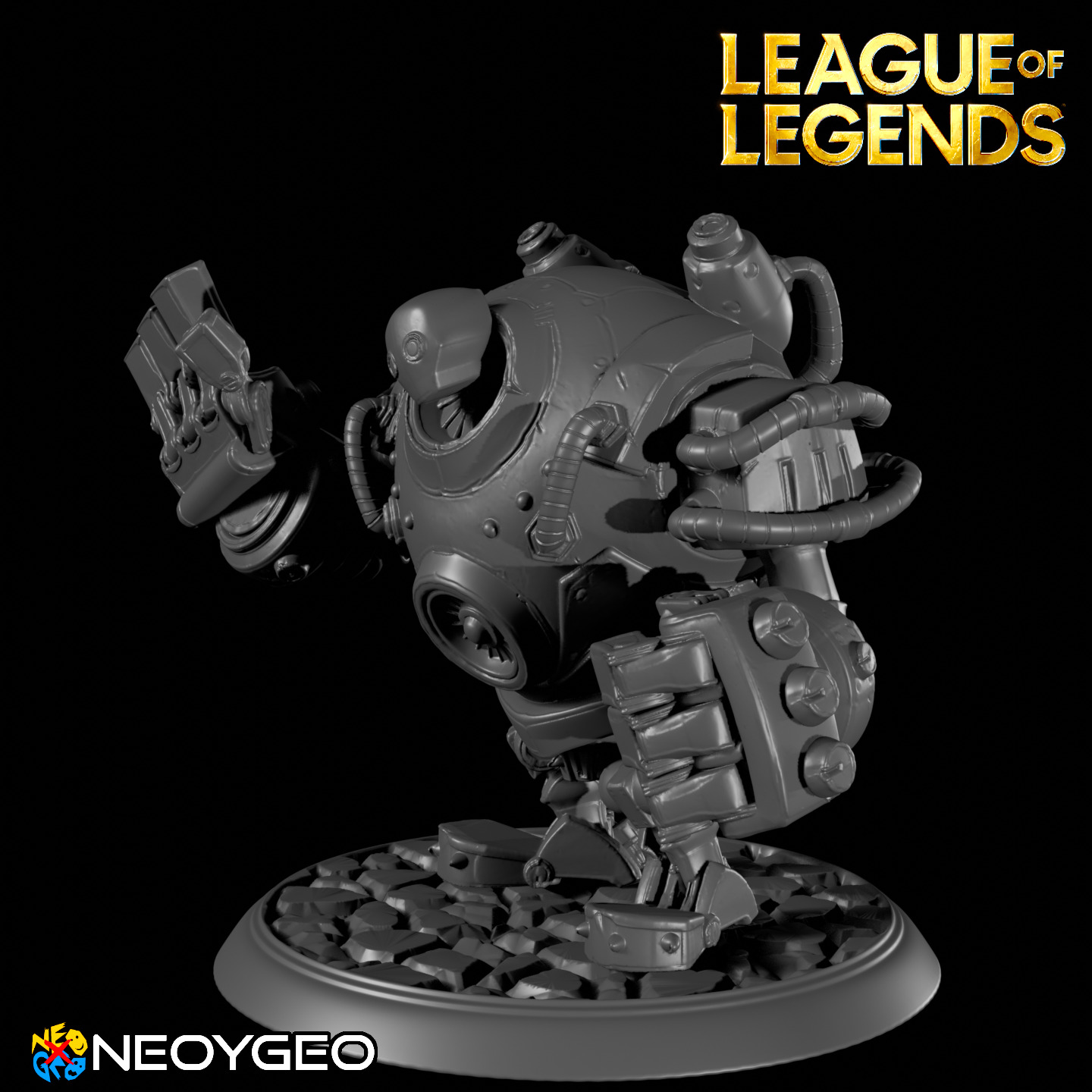 BLITZCRANK - LEAGUE OF LEGENDS 3D print model_2