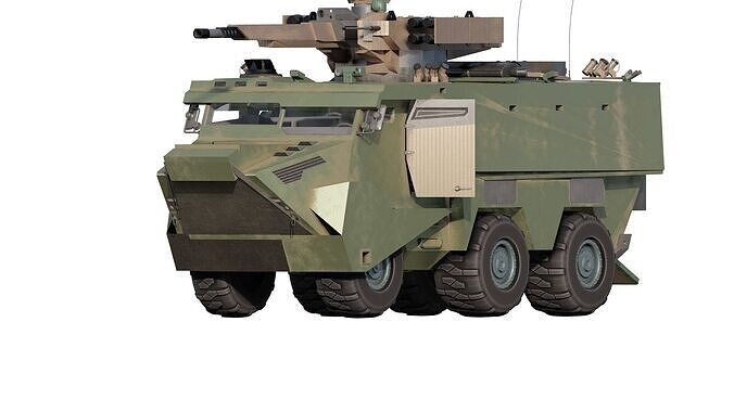 AMBHITIOUS PERSONNEL CARRIER 3D model