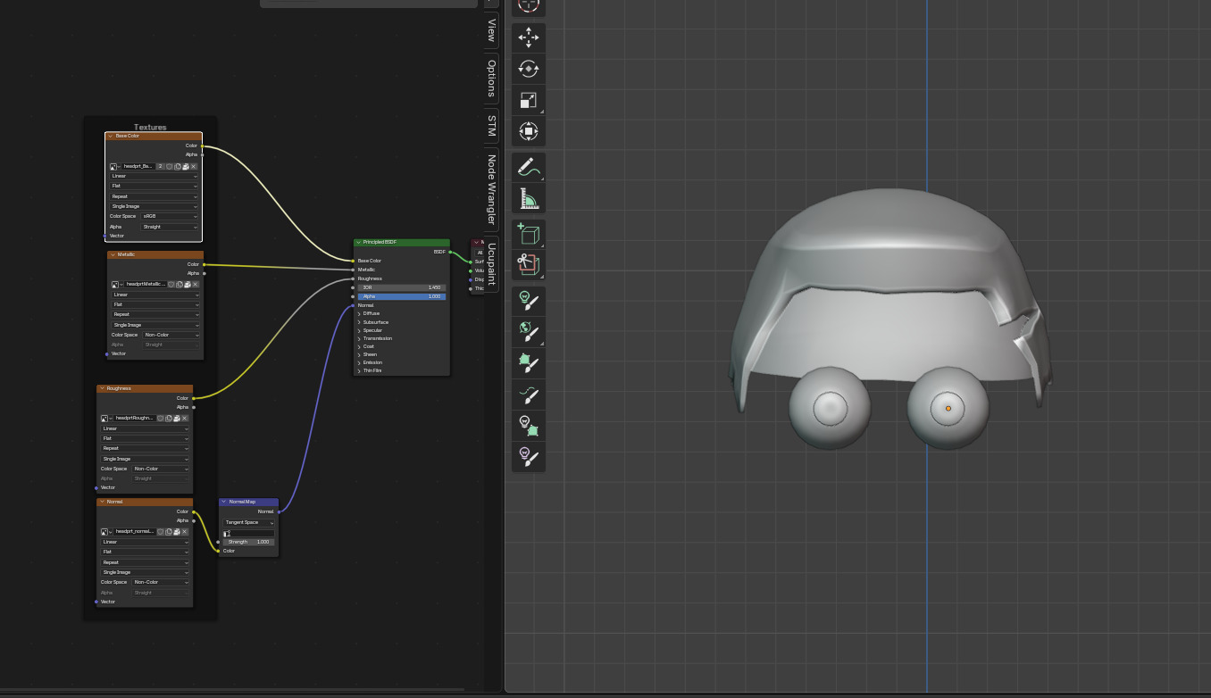 Stylized cartoon Male character fully Rigged Low-poly 3D model_27
