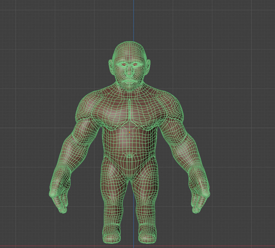 Stylized cartoon Male character fully Rigged Low-poly 3D model_29